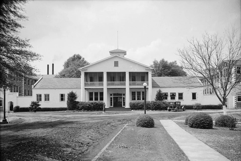 Historic arsenal administration building at Mount Vernon, Alabama